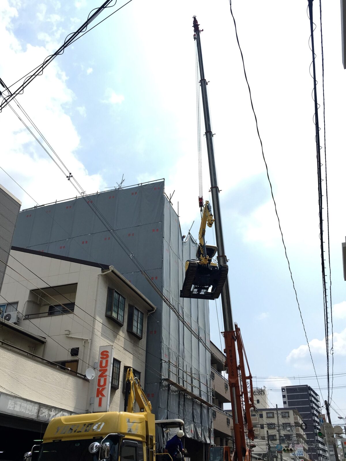 >解体工事　写真
