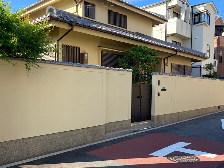 >大阪市阿倍野区Ｋ様邸塀改修工事 サムネイル